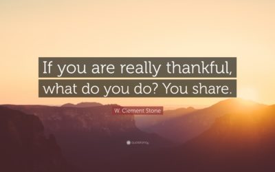 Giving Thanks