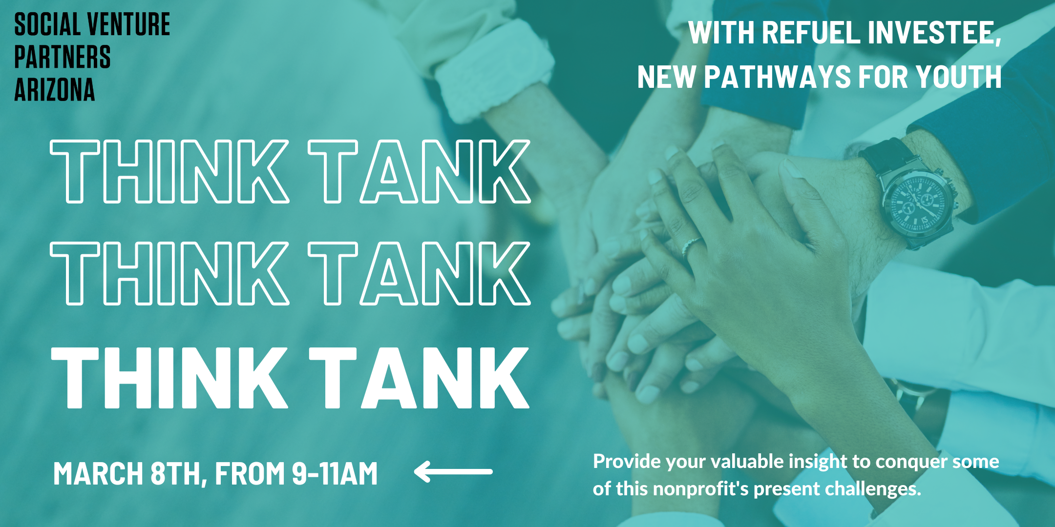 SVPAZ March 2023 Think Tank with New Pathways for Youth