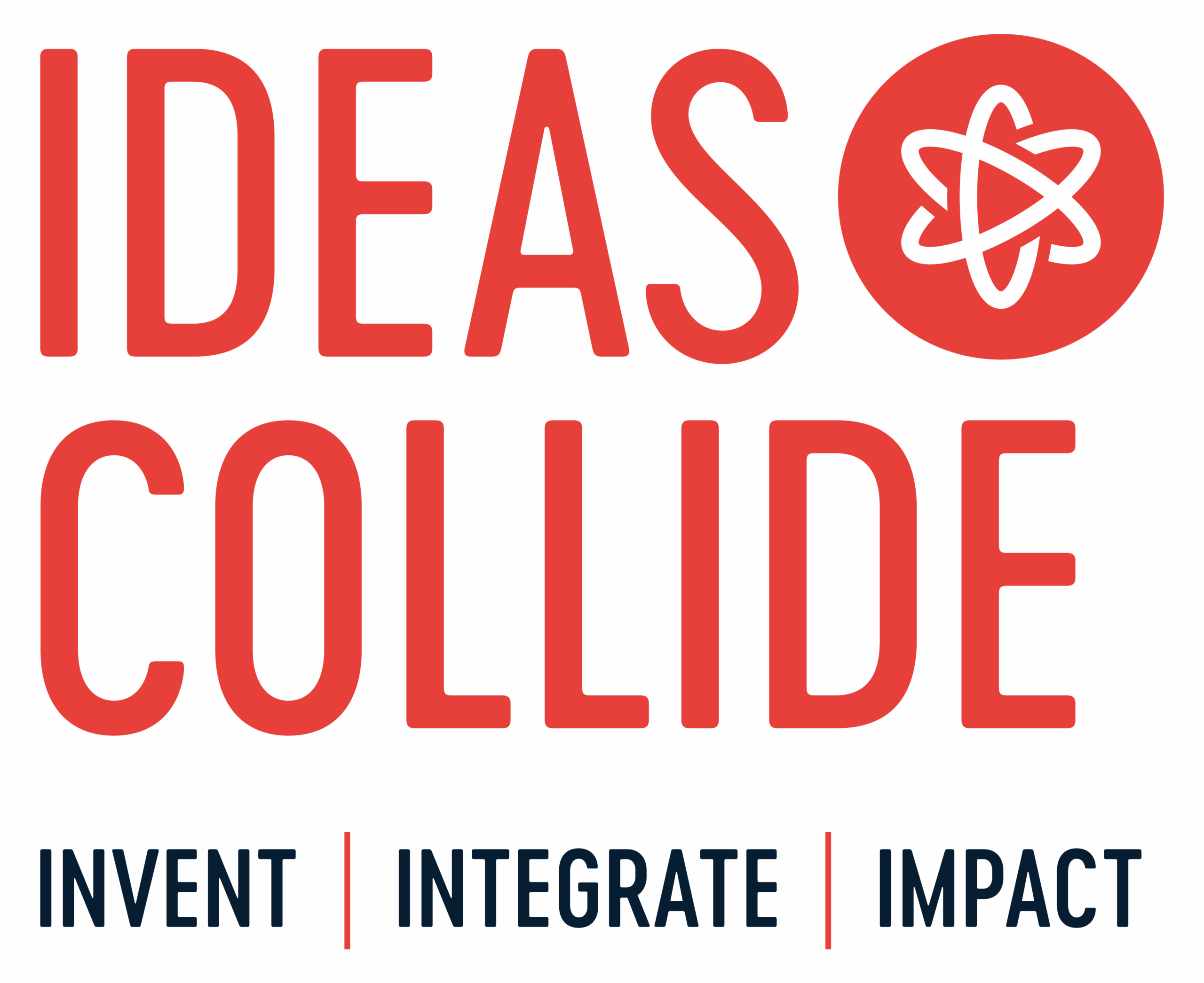 Ideas Collide logo and tagline